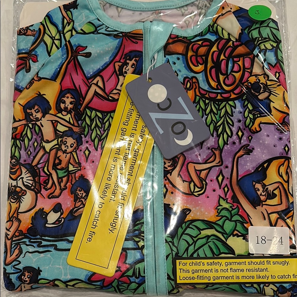 CoZCo Jungle Book Bamboo Zippy